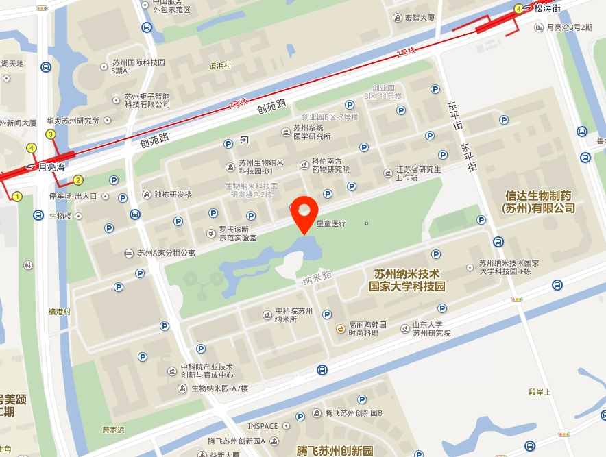 生物医药产业园地图位置